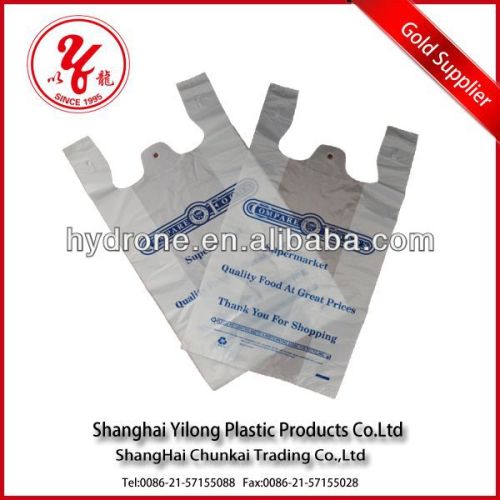 HDPE cheap t-shirt plastic bag