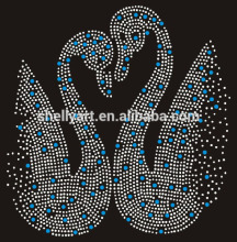 Wholesales rhinestone motif hot fix transfers for T-shirt