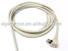 Japanese power cord set for llighting products