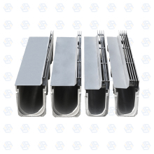 Diversified Drainage: Storm Drainage Linear Trough Gutter Floor Drainage Solutions