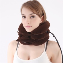 full flannel inflatable air neck traction /Soft Air-pressure Neck Traction cervical collar/cervical traction device