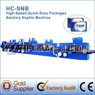 Winged Sanitary Pads Making Machine