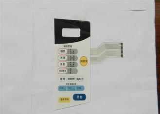 Electronic Lock Touch LED Membrane Switch With Glossy Windo