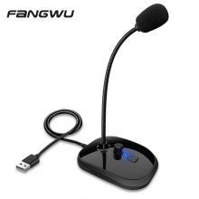 USB 3.5 Desktop Gooseneck Microphone for Gaming and Online Lessons