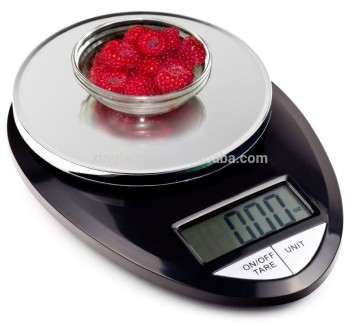 Slim Design Electronic Platform Kitchen Scale