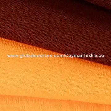 Cotton poplin fabric, twill