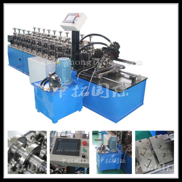 Suspended ceiling channel making machine