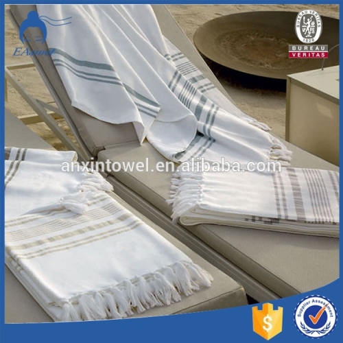 Commercial cotton Multi-color turkish hammam towel