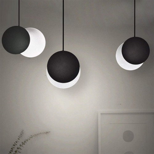 LEDER Black Pendant Light Lamps