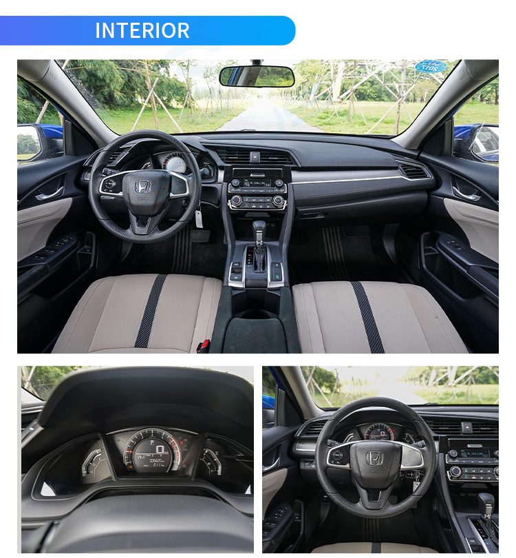 electric car Wholesale sale for Honda Civic Dynamic version high quality fuel efficient fashion private car boutique used car