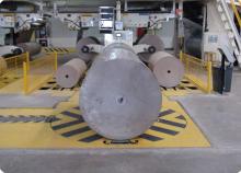 Paper Roll Rotating Turntable