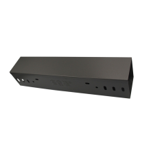 Black Steel Fireproof Ventilated Cable Tray - High Corrosion Resistance Square Type