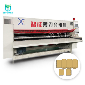 Thin Blade Scorer Machine for Corrugated Cardboard Carton