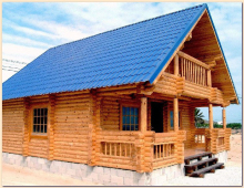 wooden prefabricated house