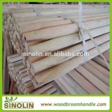 SINOLIN eucalyptus timber wooden rake handle for garden hand tool wholesale
