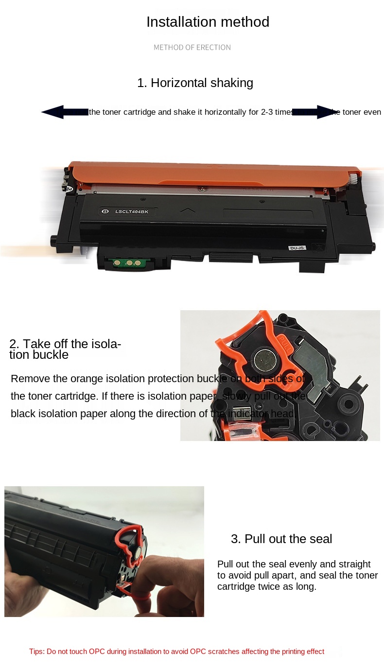 for Samsung CLT-K404S CLT K404S 404S CLT-404H   C430 C430W C480 C480W  Compatible Toner Cartridge color printing