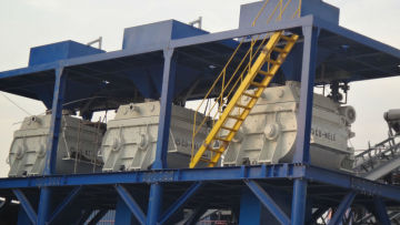 vertical mortar mixer