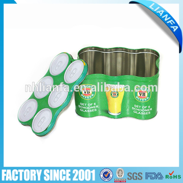 Beer packaging tin box