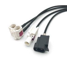 Dual Fakra Female to Fakra Radio Antenna Cable