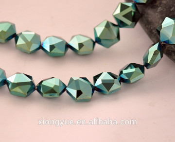 Coated Color Stone Glass Beads Making