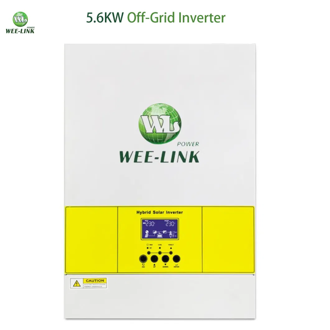 5,6 кВт однофазного солнечного инвертора сетки