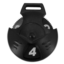 Golfs Club Tags Rotating Plastic Tags Number Tags for Golfs Wooden Club Cover Round/Heart-shaped EDF88