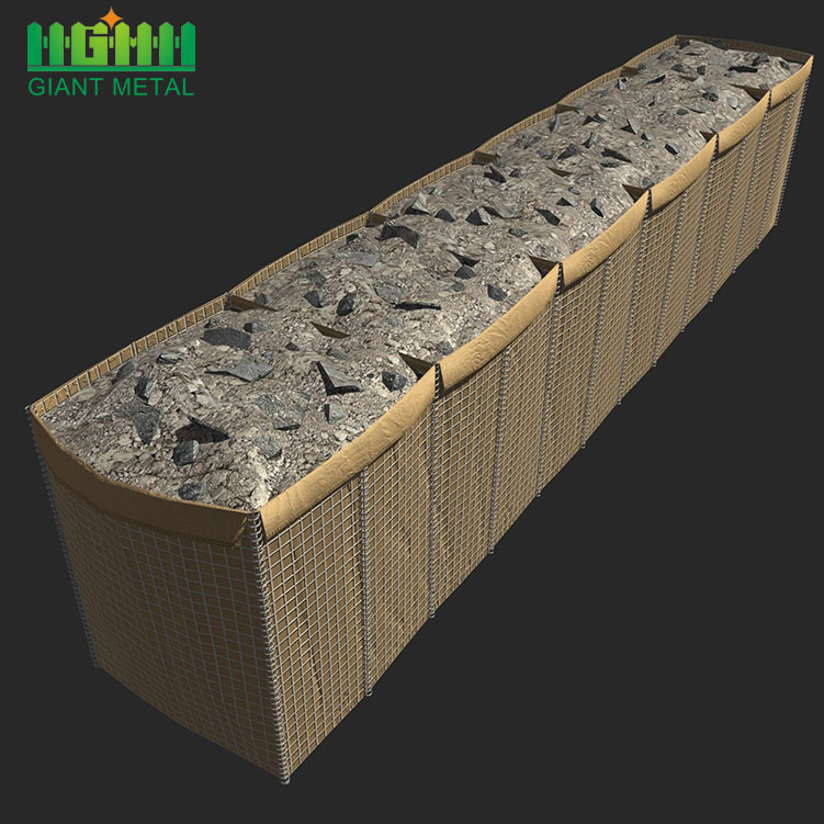 Mitigation Blast Defensive Hesco Barrier Sand Wall