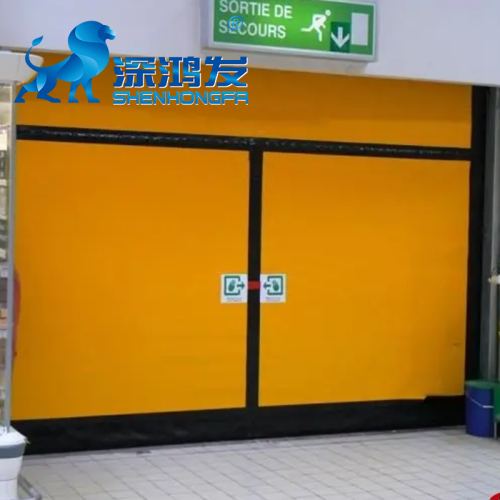 Machine Protection Auto Recovery High Speed Door