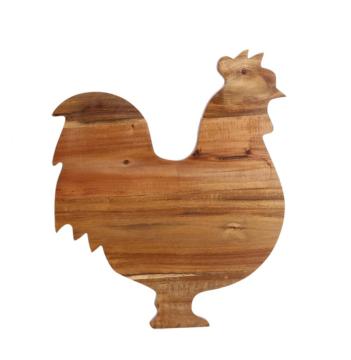 Cock Shape Acacia Chopping Board