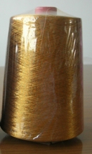 real gold polyester embroidery thread,100% polyester filament yarn