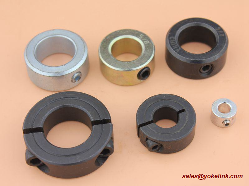 1 1/2 hüvelykes egyrészes bilincs tengely gallér