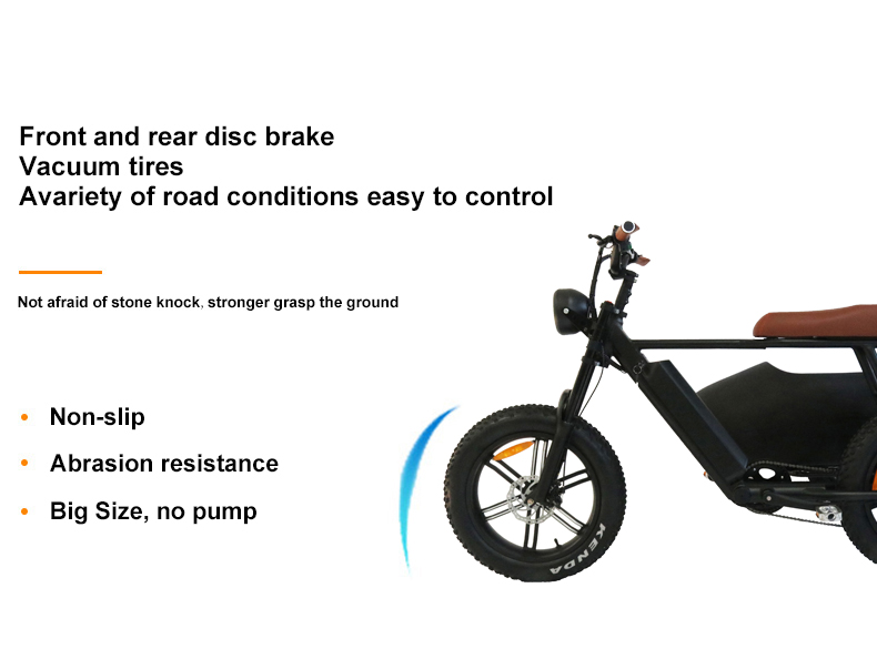 tubeless tire electric tricycle