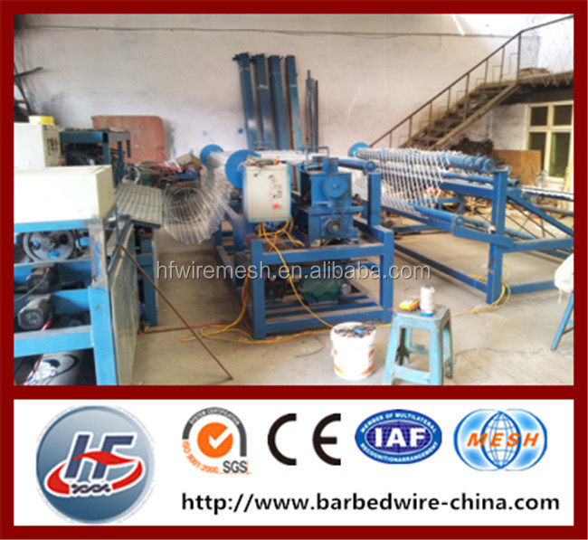 Chain link fence making machine,manufacturer chain link wire mesh knitting machine