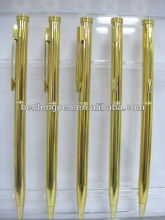 Mail order gold pen for advertise gift P70104