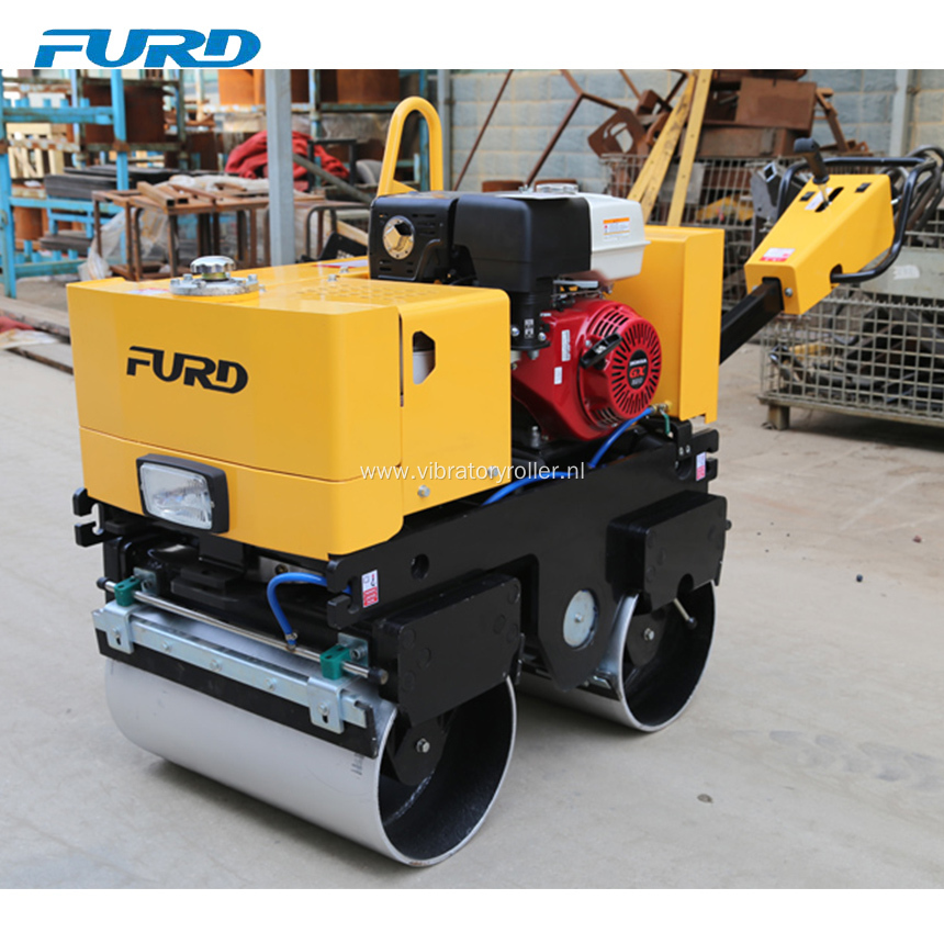 Double Drum Hydraulic Soil Compactor Asphalt Road Roller