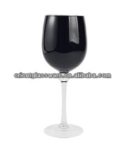 Shanghai Wholesale Black 16 oz Wine Glass
