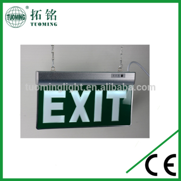 indoor changeable drunning exit letter Sign