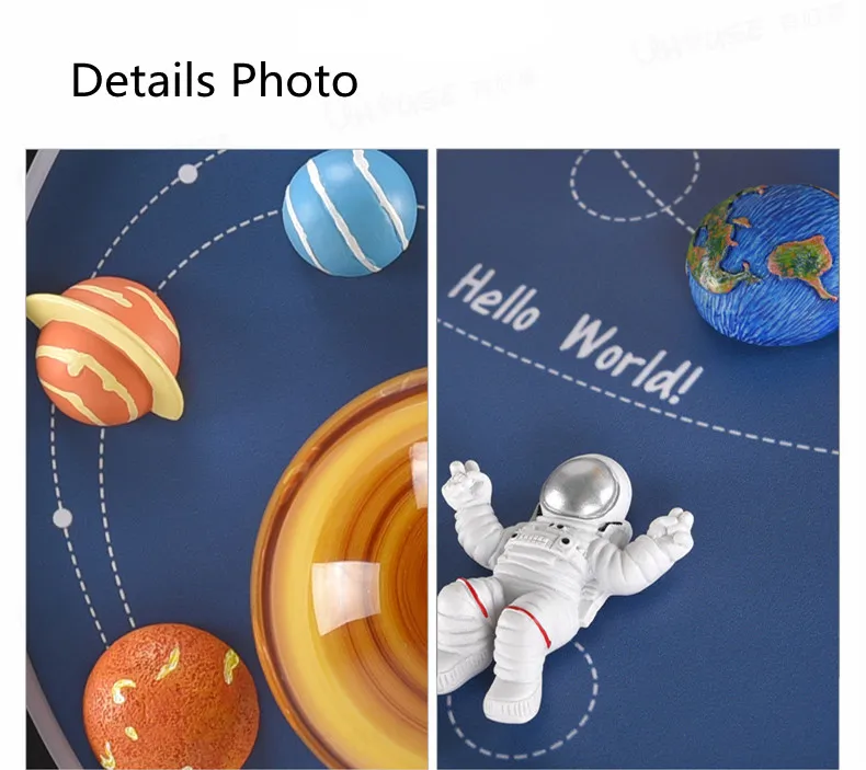Creative Astronaut LED Ceiling Lamp for Kids′ Spaces