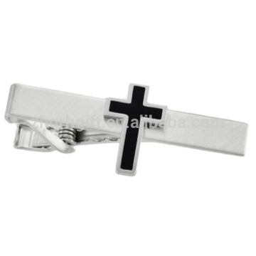 brass military christian tie bar clip