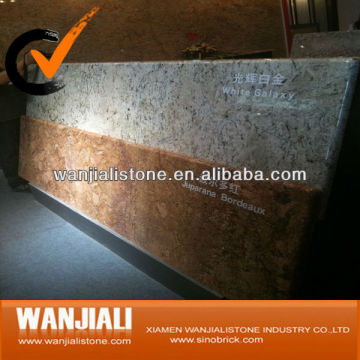 White Galaxy Granite Countertop