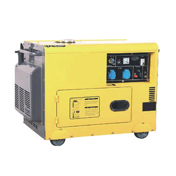 Silent Portable Diesel Generator with 5kVA Power Output and 50/60Hz Frequency Range