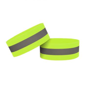 PVC Prismatic Reflective Slap Band Wrist Strap