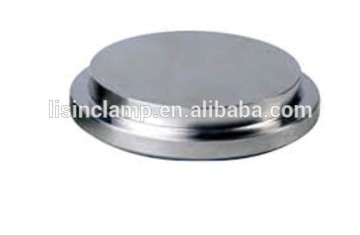 male solid end cap/ sanitary end cap stainless steel 304 316L