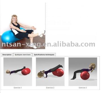 PVC Peanut Gym Ball