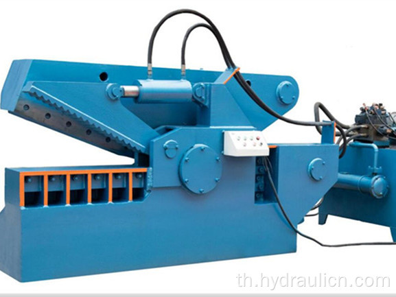 เครื่องตัดเศษเหล็กเหล็กไฮดรอลิกจระเข้ Hydraulic