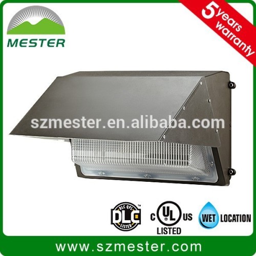 45w 3700lm 120v photocell IP65 DLC ULcUL LED Traditional-Style Wall Pack