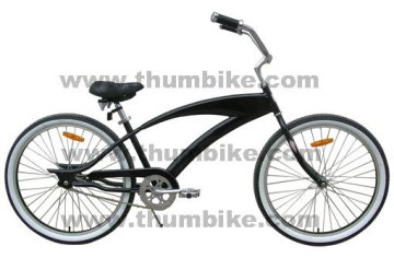 26" beach cruiser bicycle