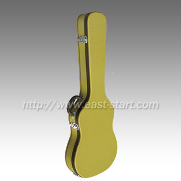 Yellow Twill PVC LP Electric Guitar Hard Case