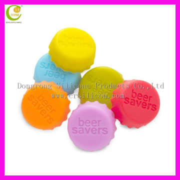 Multicolor Save Brands Beer Savers Silicone Storage Bottle Cap