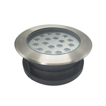 Iluminação LED embutida 18 W para piso embutido Uplight externo